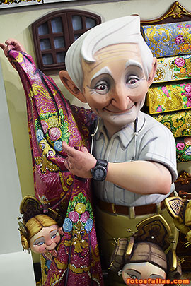 ninot Barrio Beteró 2018