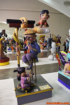 ninot Pintor Segrelles 2018
