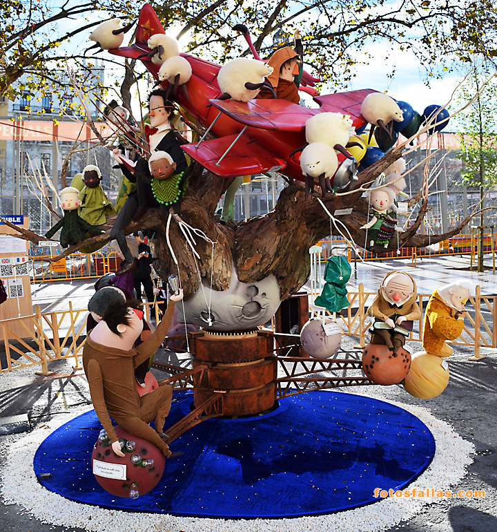 falla ayuntamiento 2018