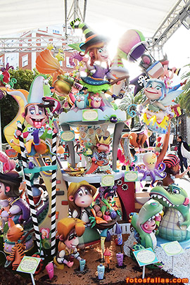 falla Regne Valencia 2018