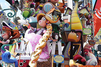 falla Regne Valencia 2018
