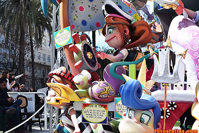 falla Regne Valencia 2018