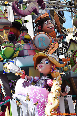 falla Regne Valencia 2018