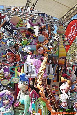 falla Regne Valencia 2018
