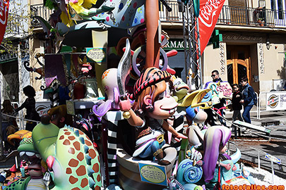 falla Regne Valencia 2018