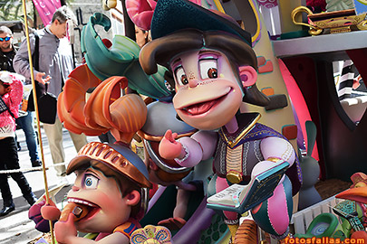 falla Regne Valencia 2018