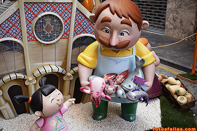 falla  Linterna-Na Robella 2018