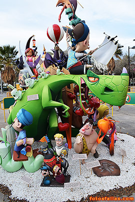 falla  Alameda-Francia 2018