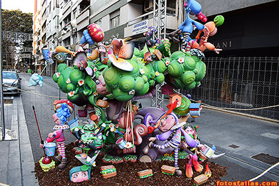 falla Pizarro-Amorós 2018