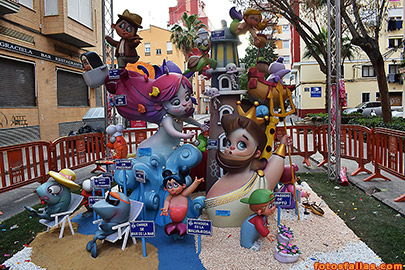 falla  Lo Rat Penat 2018