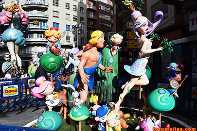 falla Pintor Segrelles 2018
