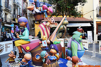 falla Pza Lope de Vega 2018