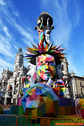falla ayuntamiento 2018