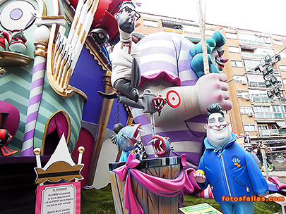 fallero y pere fuset