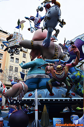 back of falla