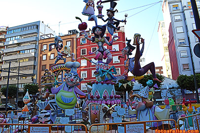 falla Salvador Abril-Perís y Valero 2018