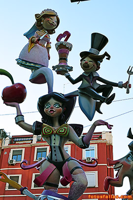 falla Salvador Abril-Perís y Valero 2018