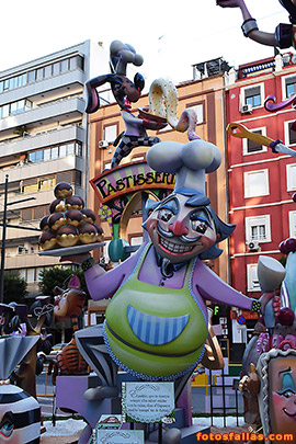 falla Salvador Abril-Perís y Valero 2018