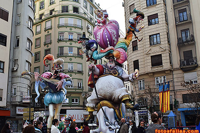 falla Avda Oeste 2018