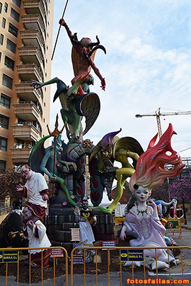falla Alameda-Francia 2018