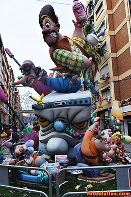 falla Canarias-Elche 2018