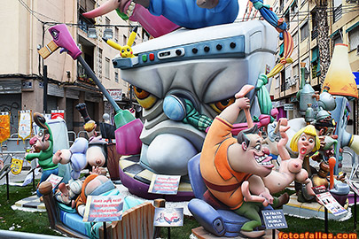 falla Canarias-Elche 2018