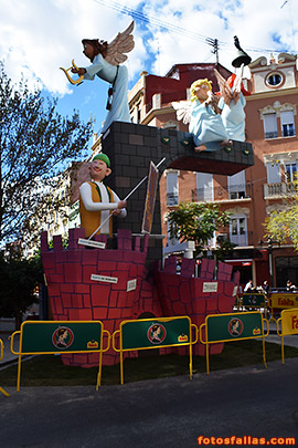 falla Cádiz-Femenia 2018