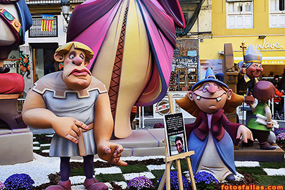 falla Lope de Vega 2018