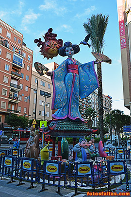 falla Cuba-Perís y Valero 2018