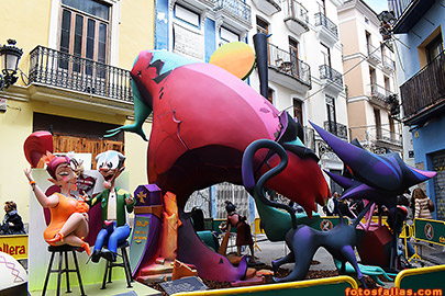 falla Corretgeria-Pavesos 2018