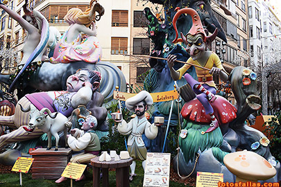 falla Ciscar-Burriana 2018