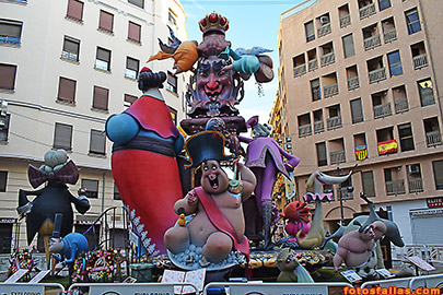 falla  Esteve-Amorós 2018