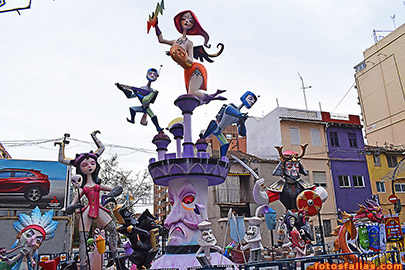 falla Canarias-Trafalgar 2018