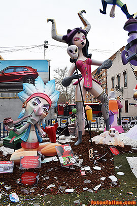 falla Canarias-Trafalgar 2018