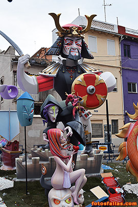 falla Canarias-Trafalgar 2018