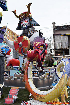 falla Canarias-Trafalgar 2018