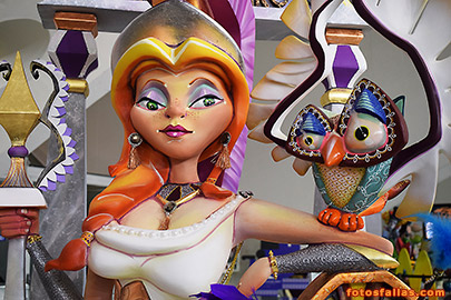 ninot  Regne Valencia 2019