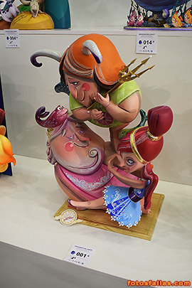 child ninot  Mercado Central 2019