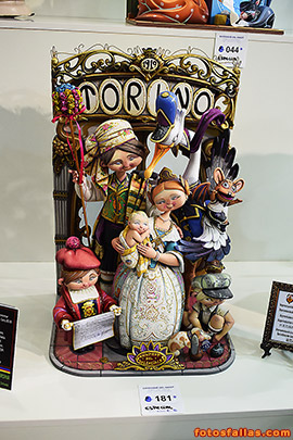 child ninot Barrio Beteró 2019