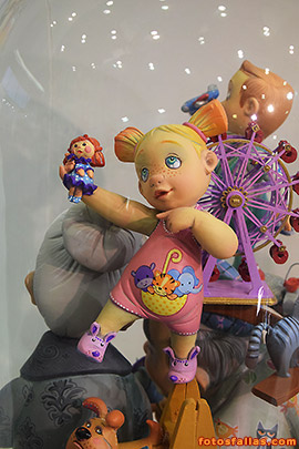 child ninot Ciscar-Burriana 2019