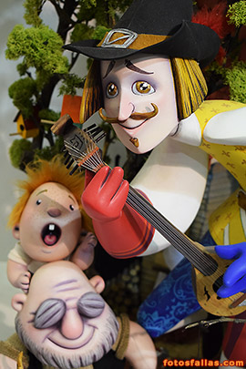 child ninot Malvarrosa  2019