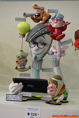 child ninot  Cuba-Azorín 2019
