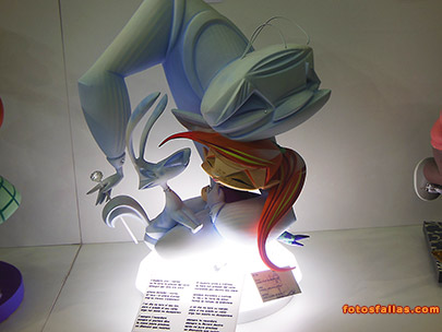 child ninot  A Piles-Salvador Tuset 2019