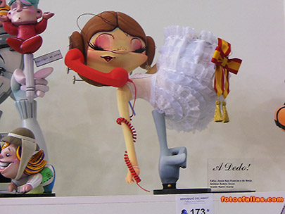 child ninot Jesús-S Francisco 2019