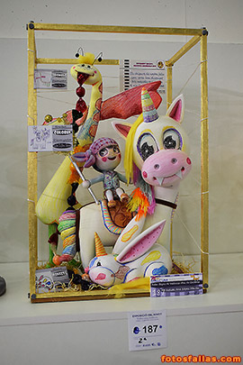 child ninot Regne Valencia 2019