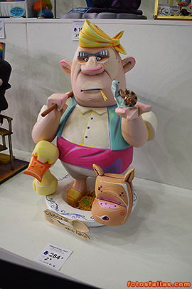 child ninot Ceramista Ros 2019