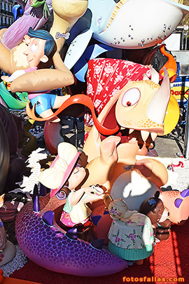 falla infantil Ribera-Sta Clara 2019