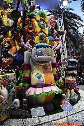 falla infantil Regne Valencia 2019