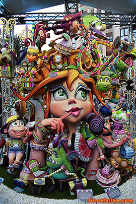 falla infantil Regne Valencia 2019