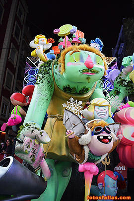 falla infantil Cuba-Azorín 2019